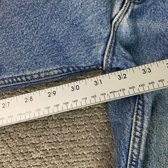 Carhartt B155 DST Relaxed Fit Fleece Lined Jeans Mens 42x32 Measures 41 x 31.5 - Picture 13 of 13